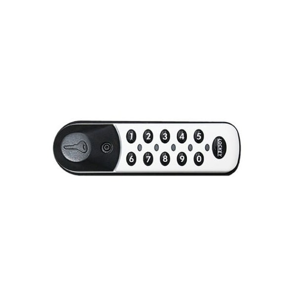 Digital Electronic Cabinet Lock For Wet/Chlorinated Areas Standard White Left